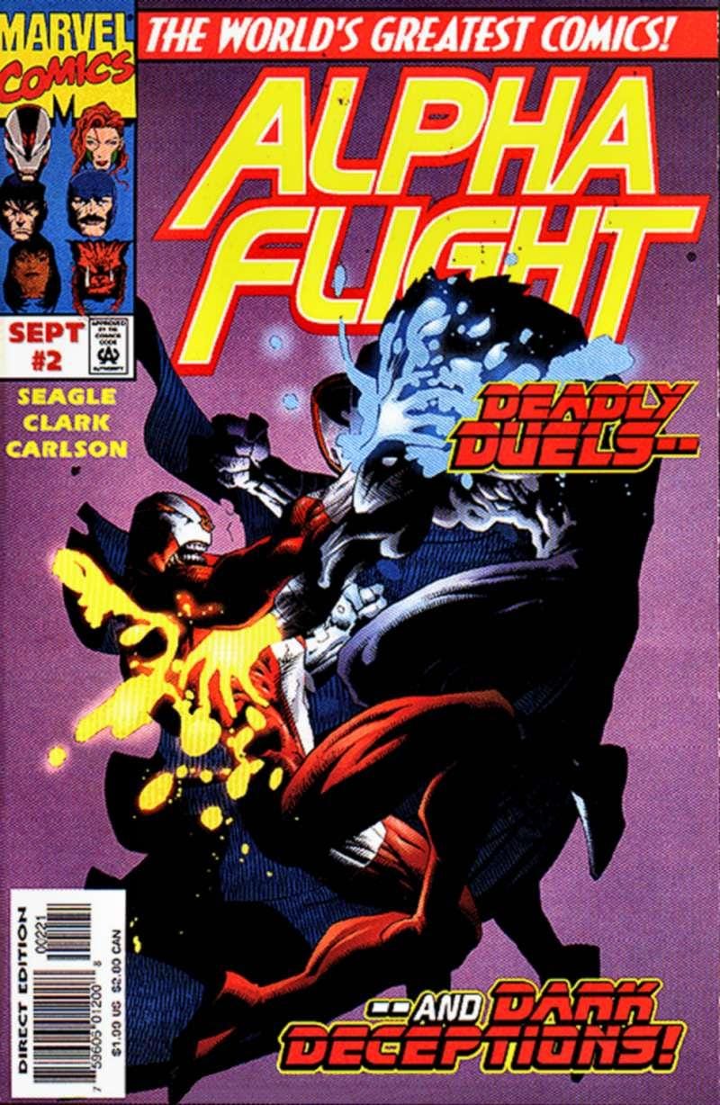 Marvel COMIC BOOK Alpha Flight #2