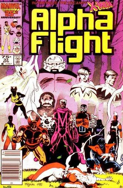 Marvel COMIC BOOK Alpha Flight #33 (VF)