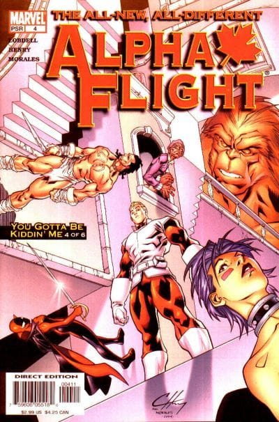 Marvel COMIC BOOK Alpha Flight #4 (VF/NM)