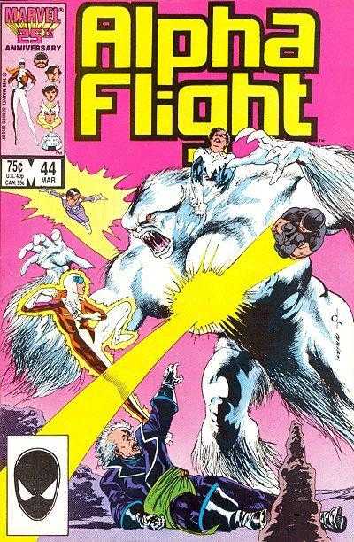 Marvel COMIC BOOK Alpha Flight #44 (VF)