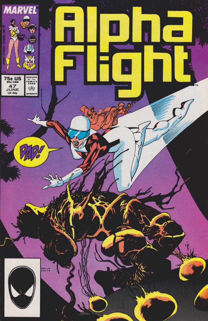 Marvel COMIC BOOK Alpha Flight #47 (VF)