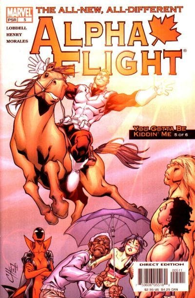 Marvel COMIC BOOK Alpha Flight #5 (VF/NM)