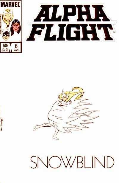 Marvel COMIC BOOK Alpha Flight #6 (VF)