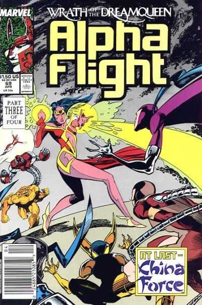Marvel COMIC BOOK Alpha Flight #69 (VF)