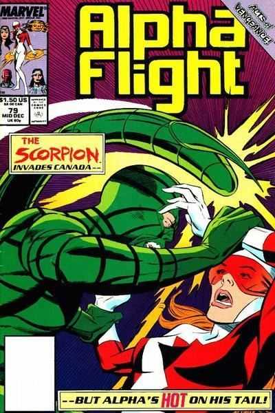 Marvel COMIC BOOK Alpha Flight #79 (VF)