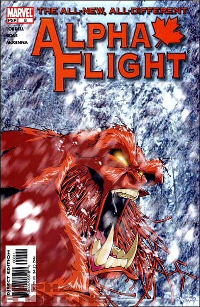 Marvel COMIC BOOK Alpha Flight #8 (VF/NM)