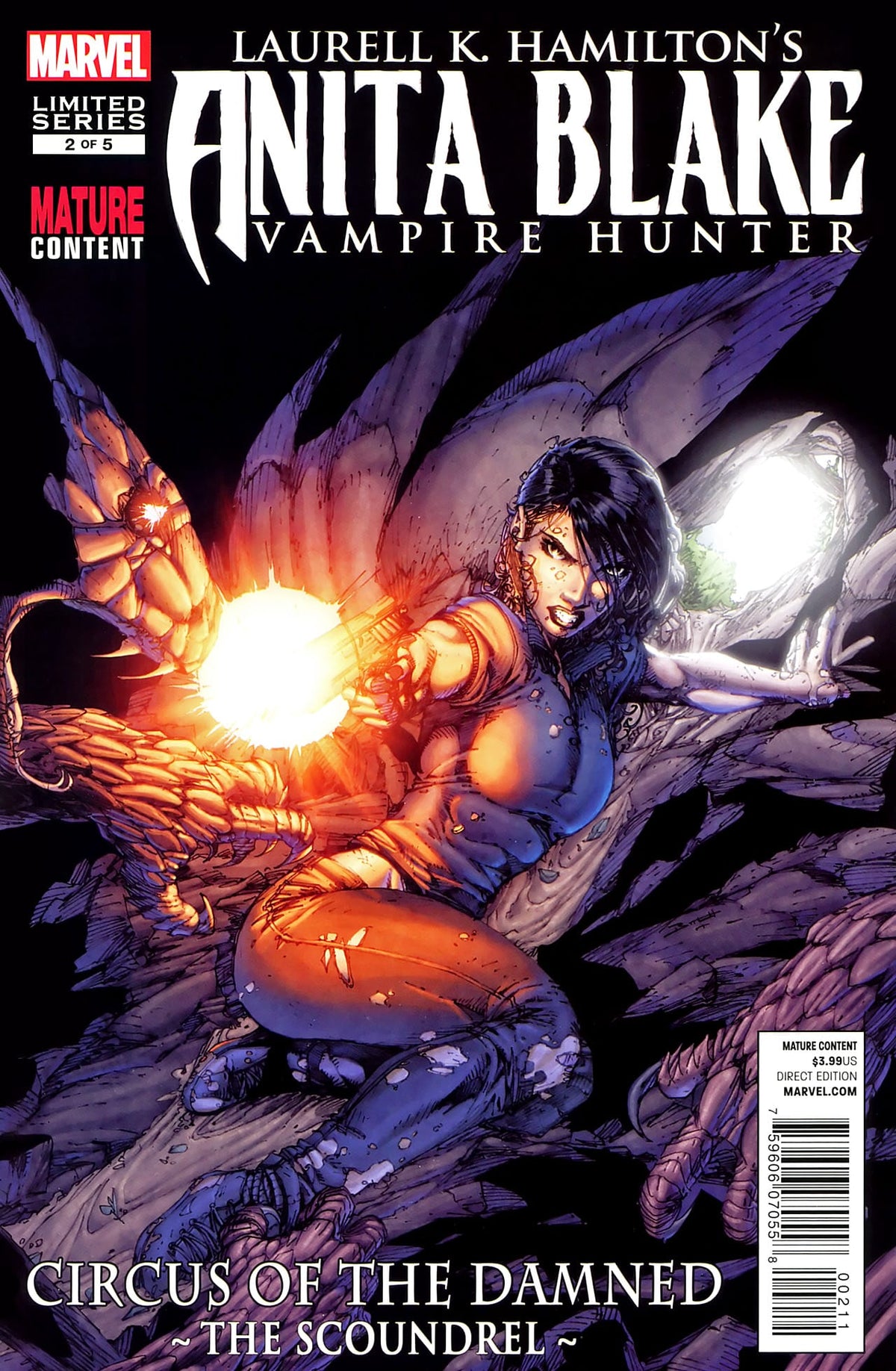 Marvel COMIC BOOK Anita Blake, Vampire Hunter: Circus of the Damned - The Scoundrel #2 - CVR A (VF)
