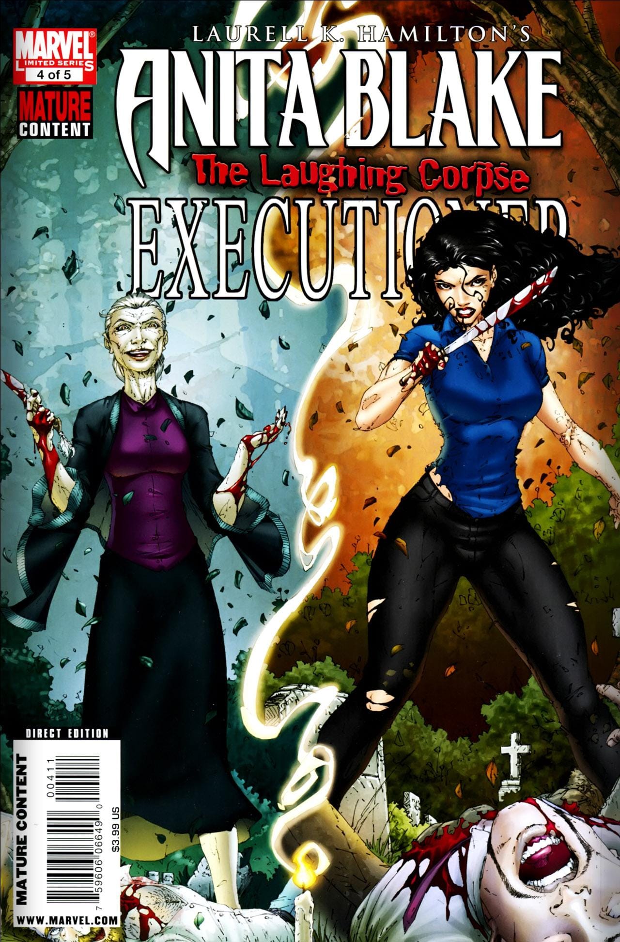 Marvel COMIC BOOK Anita Blake, Vampire Hunter: The Laughing Corpse - Executioner #4 - CVR A (VF)