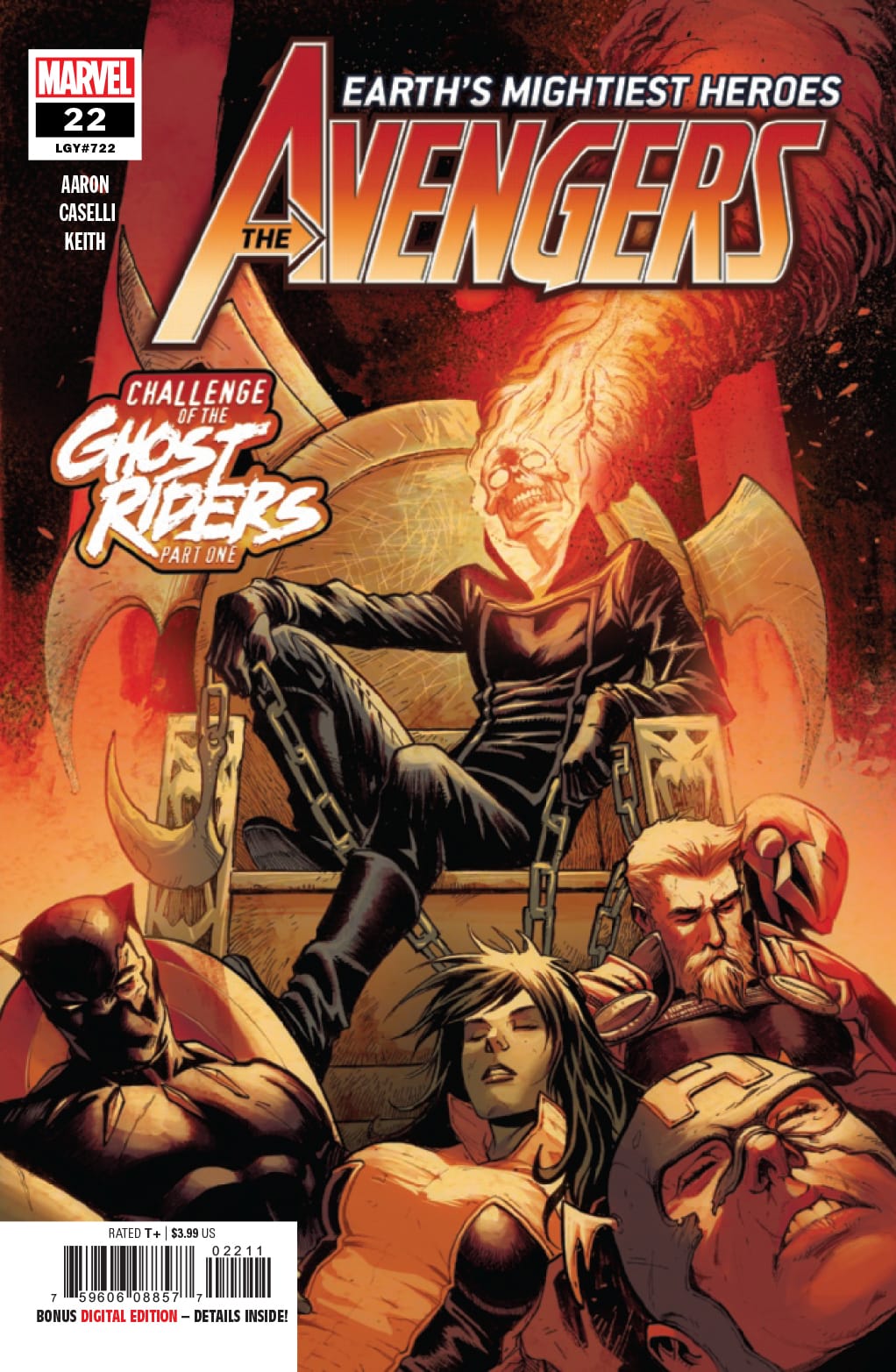 Marvel COMIC BOOK Avengers #22 - CVR A (VF)