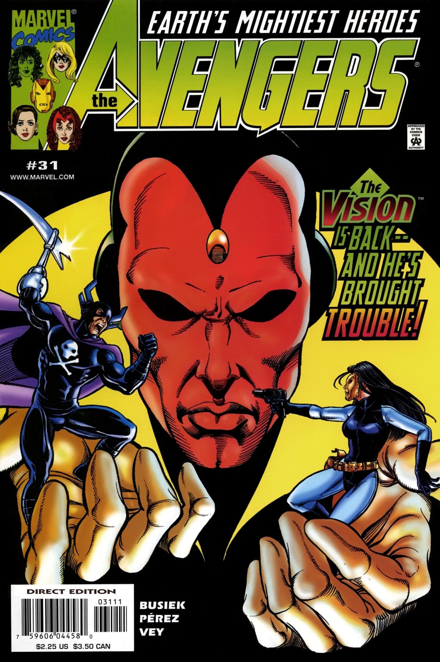 Marvel COMIC BOOK Avengers #31 (VF)