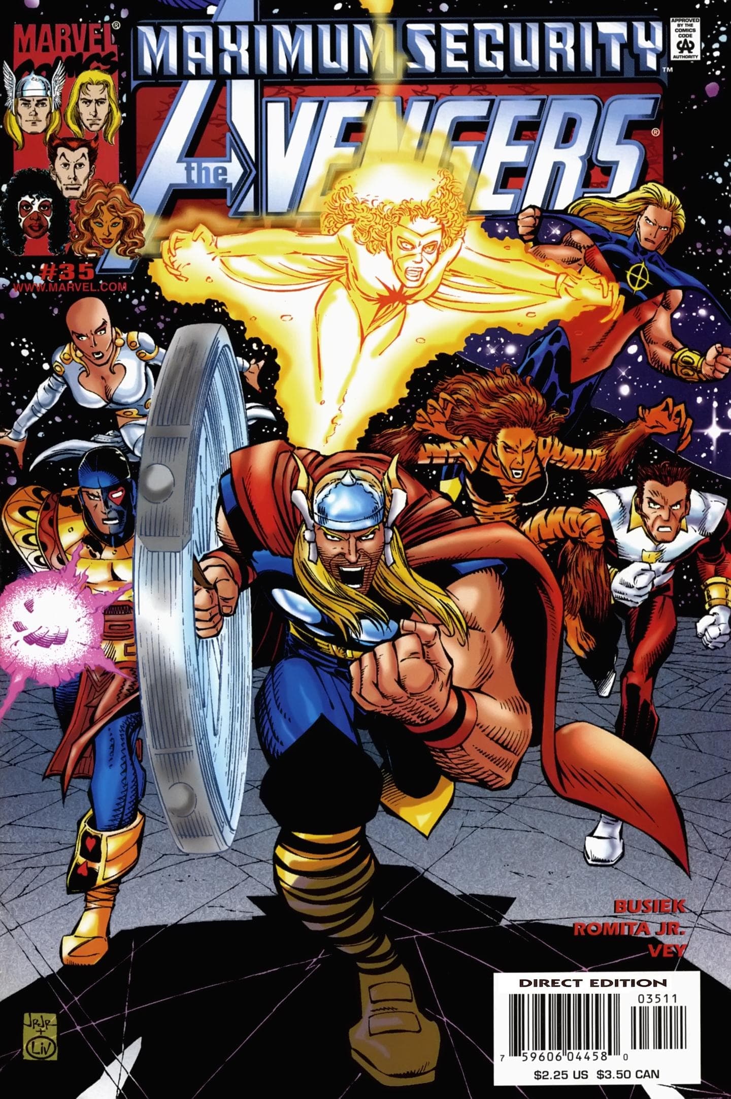 Marvel COMIC BOOK Avengers #35 (VF)