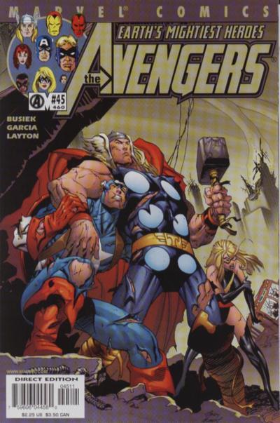 Marvel COMIC BOOK Avengers #45 (VF)