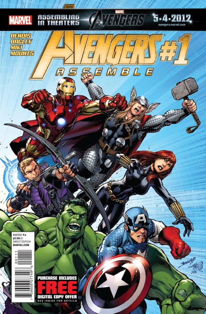 Marvel COMIC BOOK Avengers Assemble #1 (VF/NM)
