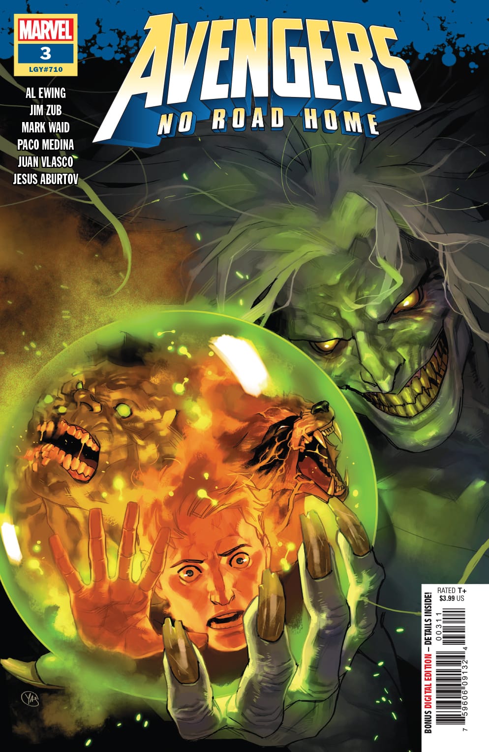 Marvel COMIC BOOK Avengers: No Road Home #3 - CVR A (VF/NM)