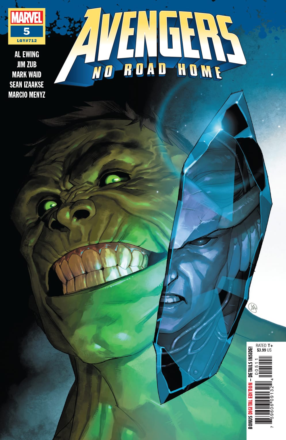 Marvel COMIC BOOK Avengers: No Road Home #5 - CVR A (VF/NM)