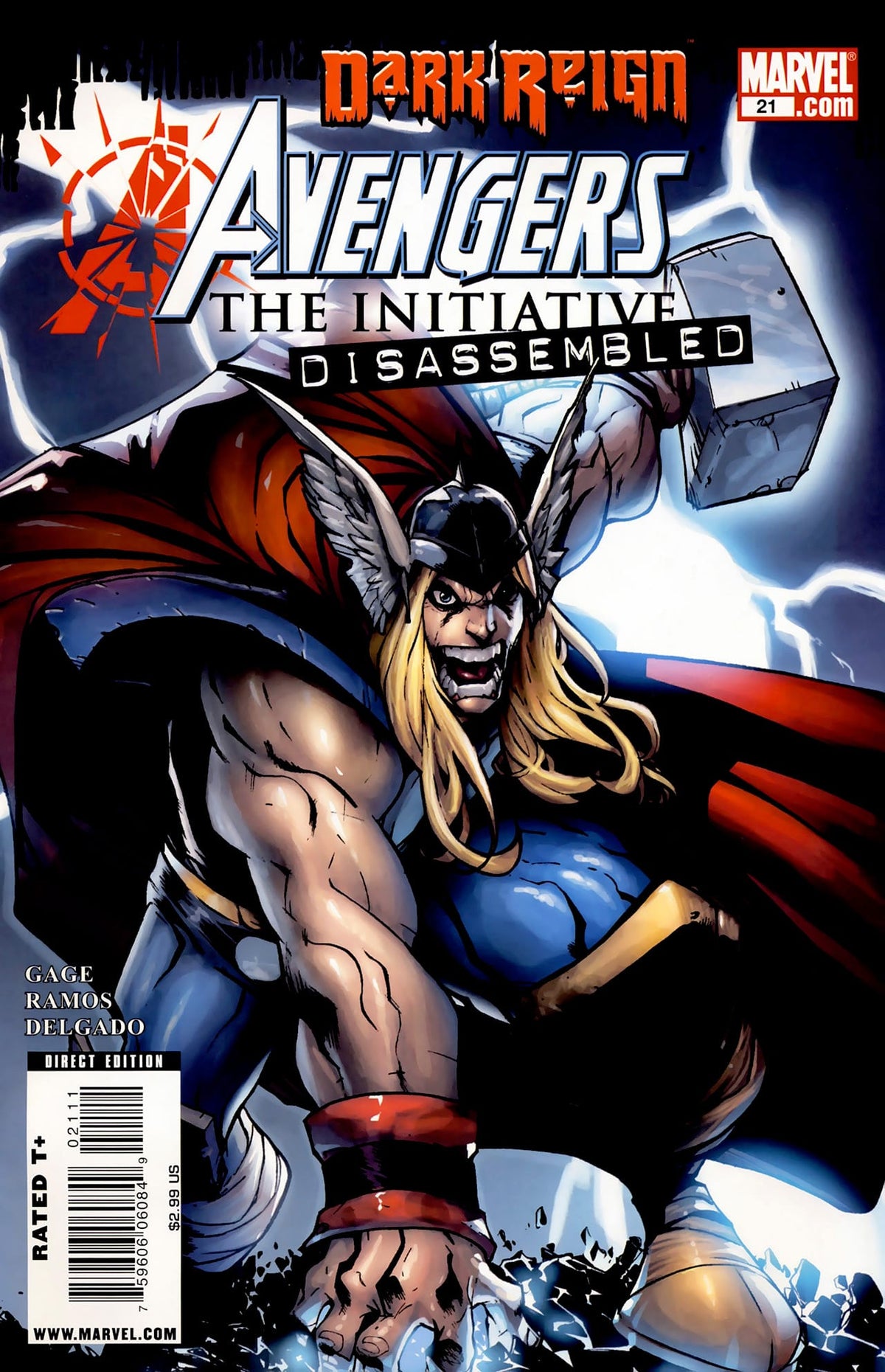 Marvel COMIC BOOK Avengers: The Initiative #21 - CVR A (VF)
