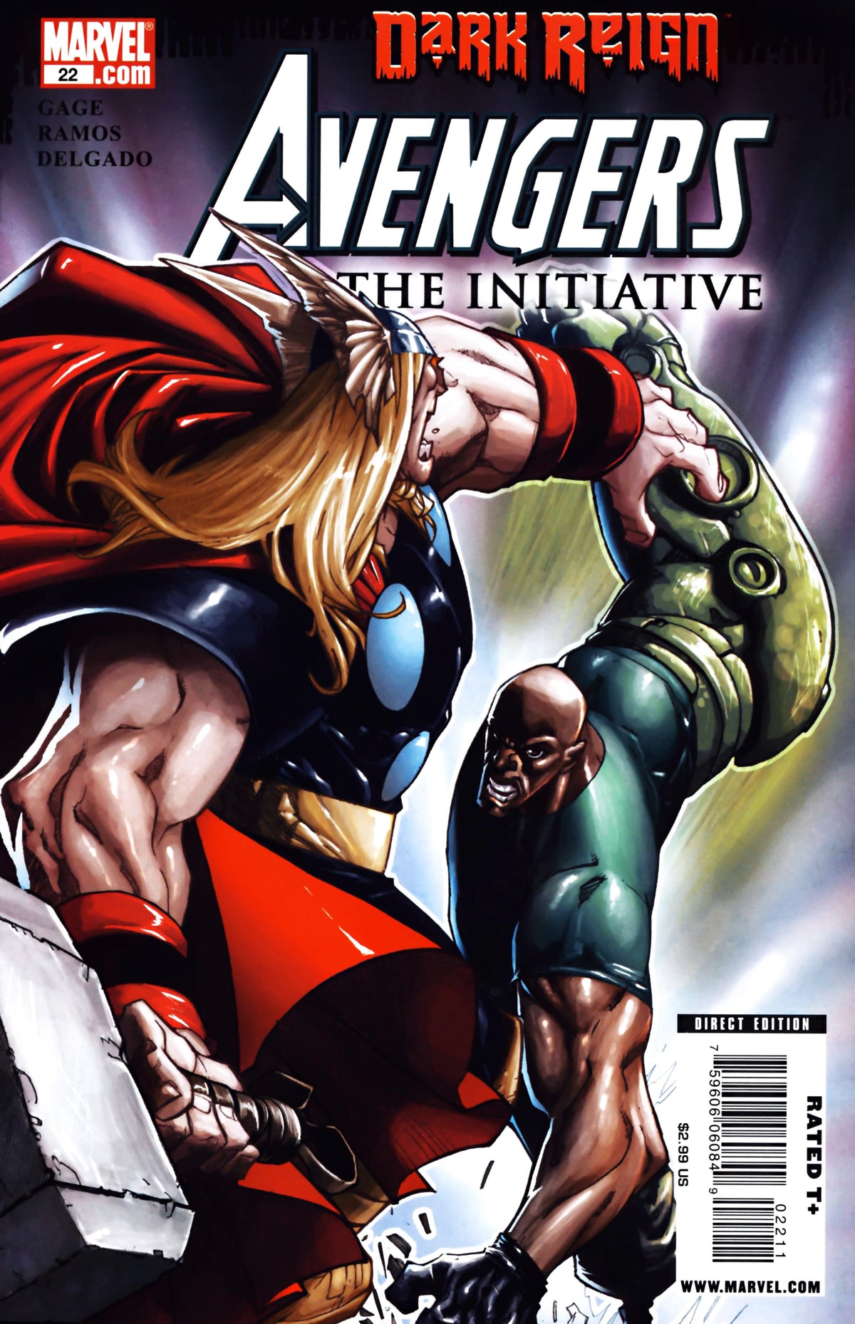 Marvel COMIC BOOK Avengers: The Initiative #22 - CVR A (VF)