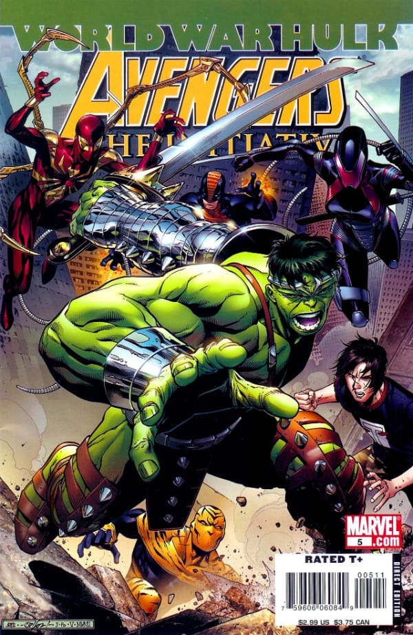 Marvel COMIC BOOK Avengers: The Initiative #5 - CVR A (VF)
