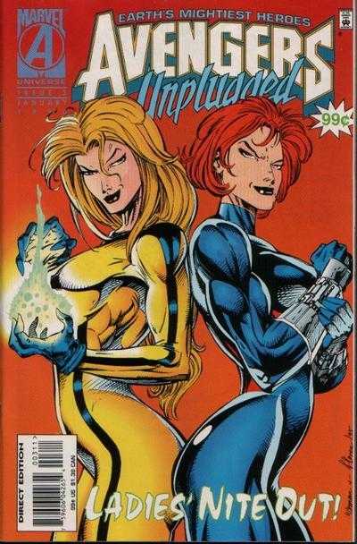 Marvel COMIC BOOK Avengers Unplugged #3 (VF/NM)