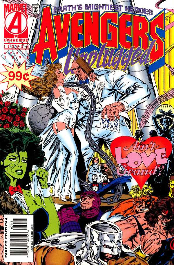 Marvel COMIC BOOK Avengers Unplugged #4 (VF/NM)