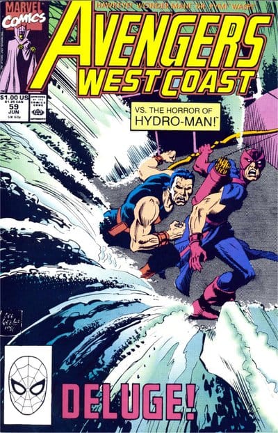 Marvel COMIC BOOK Avengers West Coast #59 - CVR A (VF)