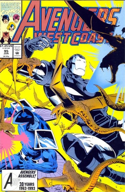 Marvel COMIC BOOK Avengers West Coast #95 - CVR A (VF)
