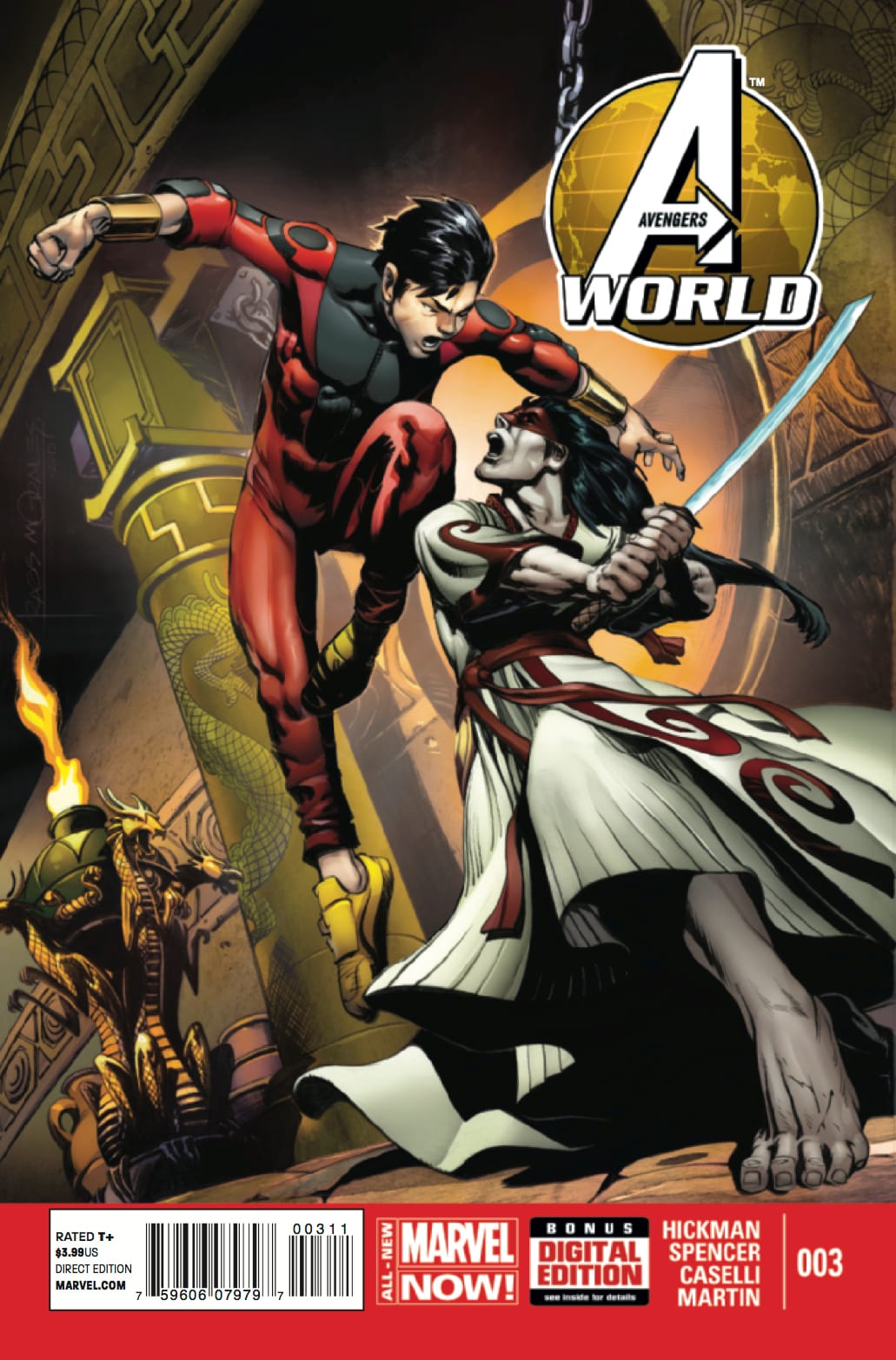 Marvel COMIC BOOK Avengers World #3 - CVR A (FN)