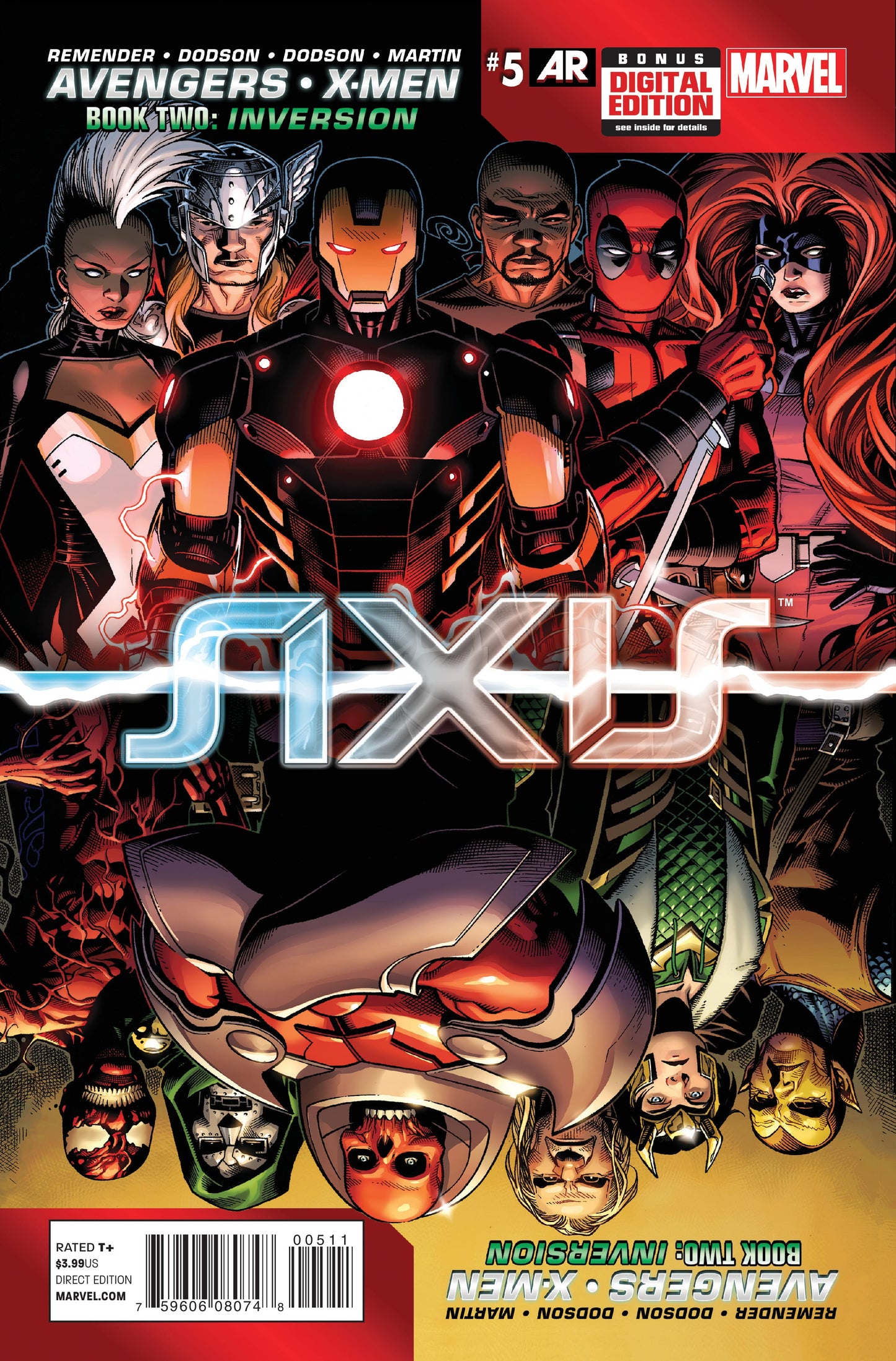 Marvel COMIC BOOK Avengers & X-Men: Axis #5 (VF/NM)