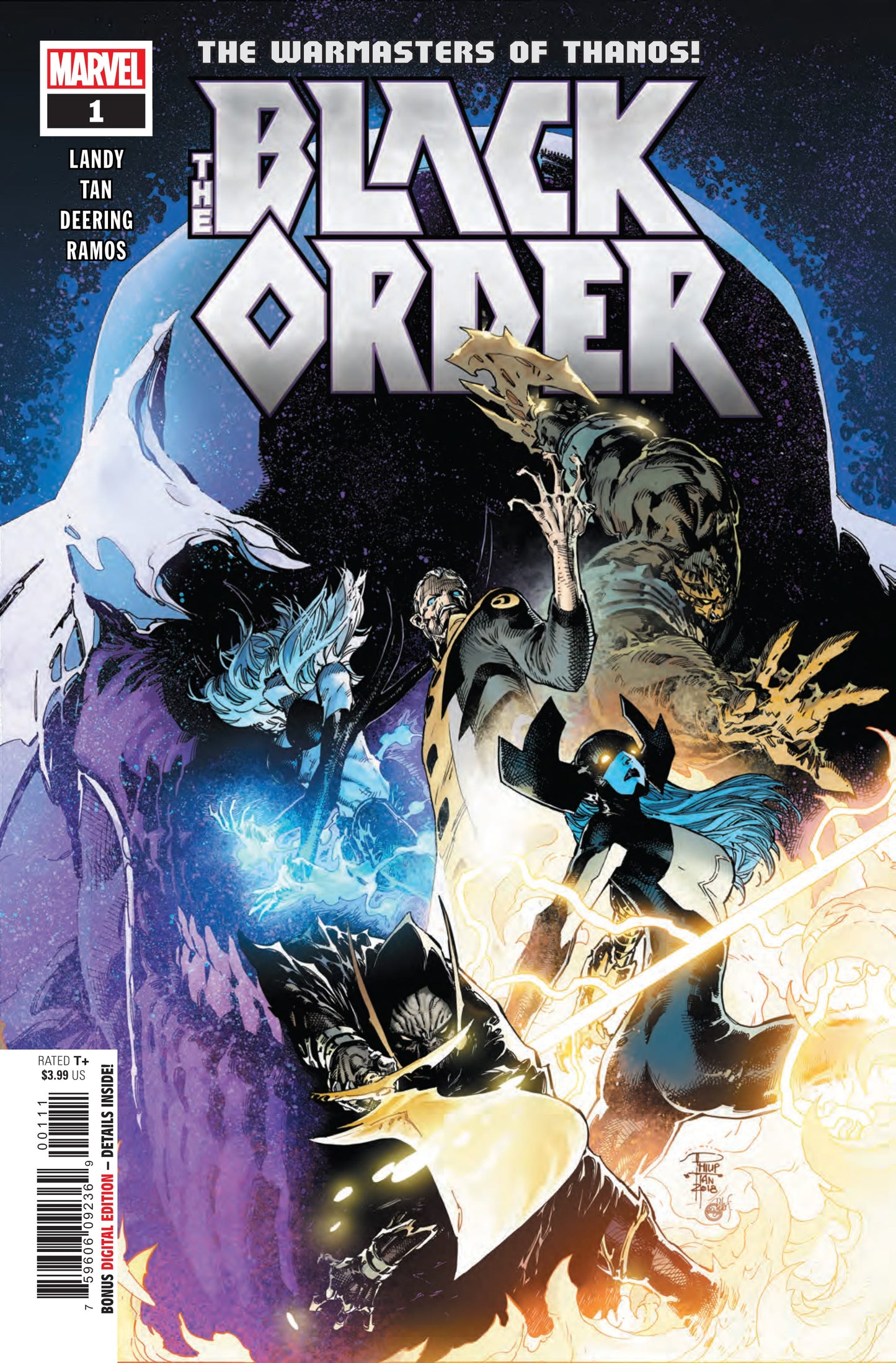 Marvel COMIC BOOK Black Order #1 (VF/NM)