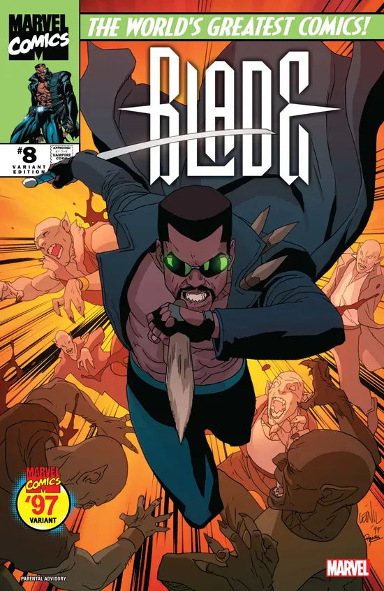 Marvel COMIC BOOK Blade #8 - CVR B (FN)