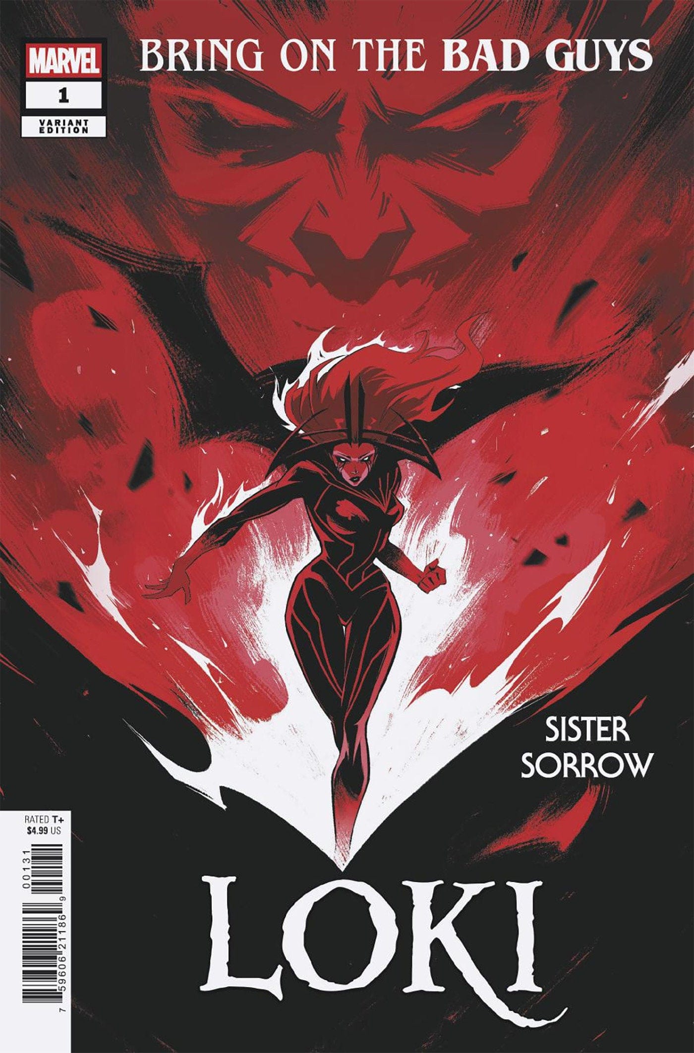 Marvel COMIC BOOK BRING ON THE BAD GUYS: LOKI #1 NOGI SAN SISTER SORROW VARIANT
