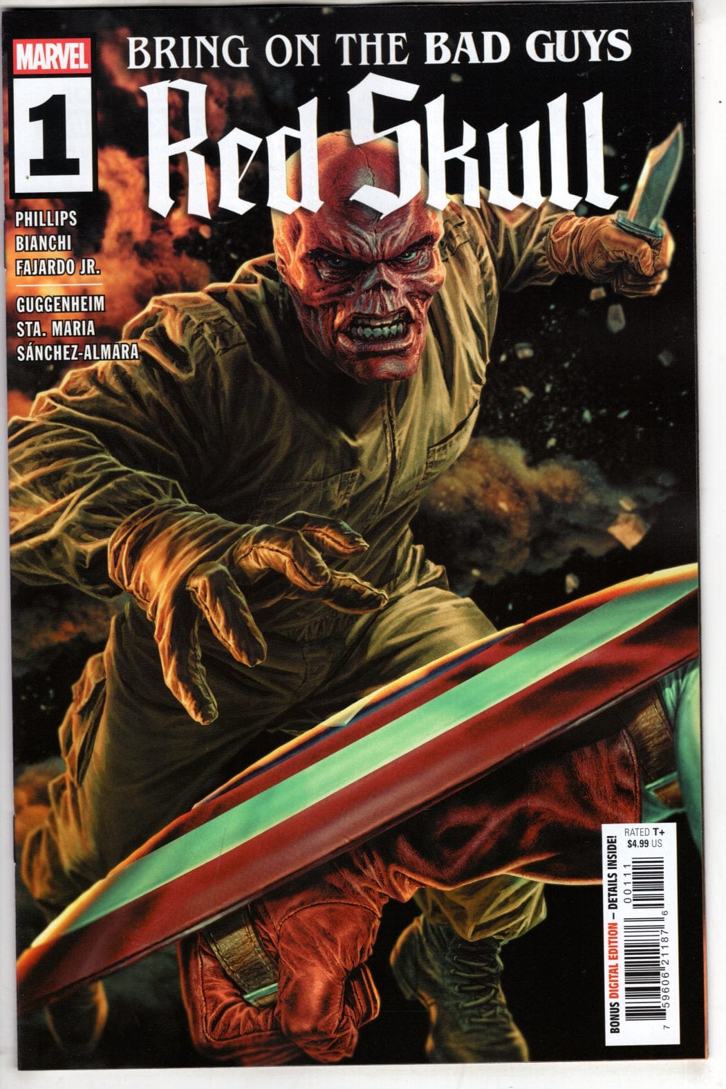 Marvel COMIC BOOK BRING ON THE BAD GUYS: RED SKULL #1