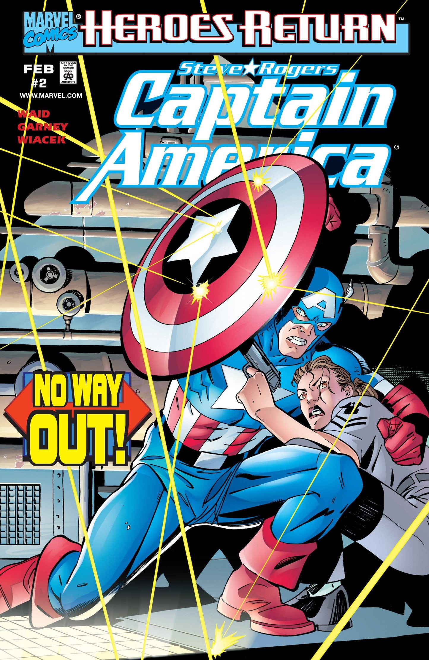 Marvel COMIC BOOK Captain America #2 - CVR B (VF)