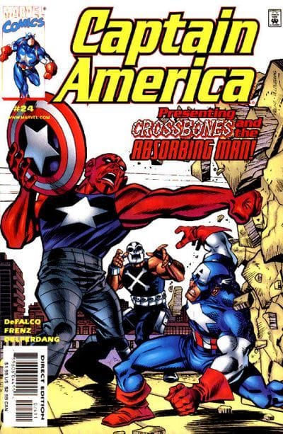 Marvel COMIC BOOK Captain America #24 (VF)