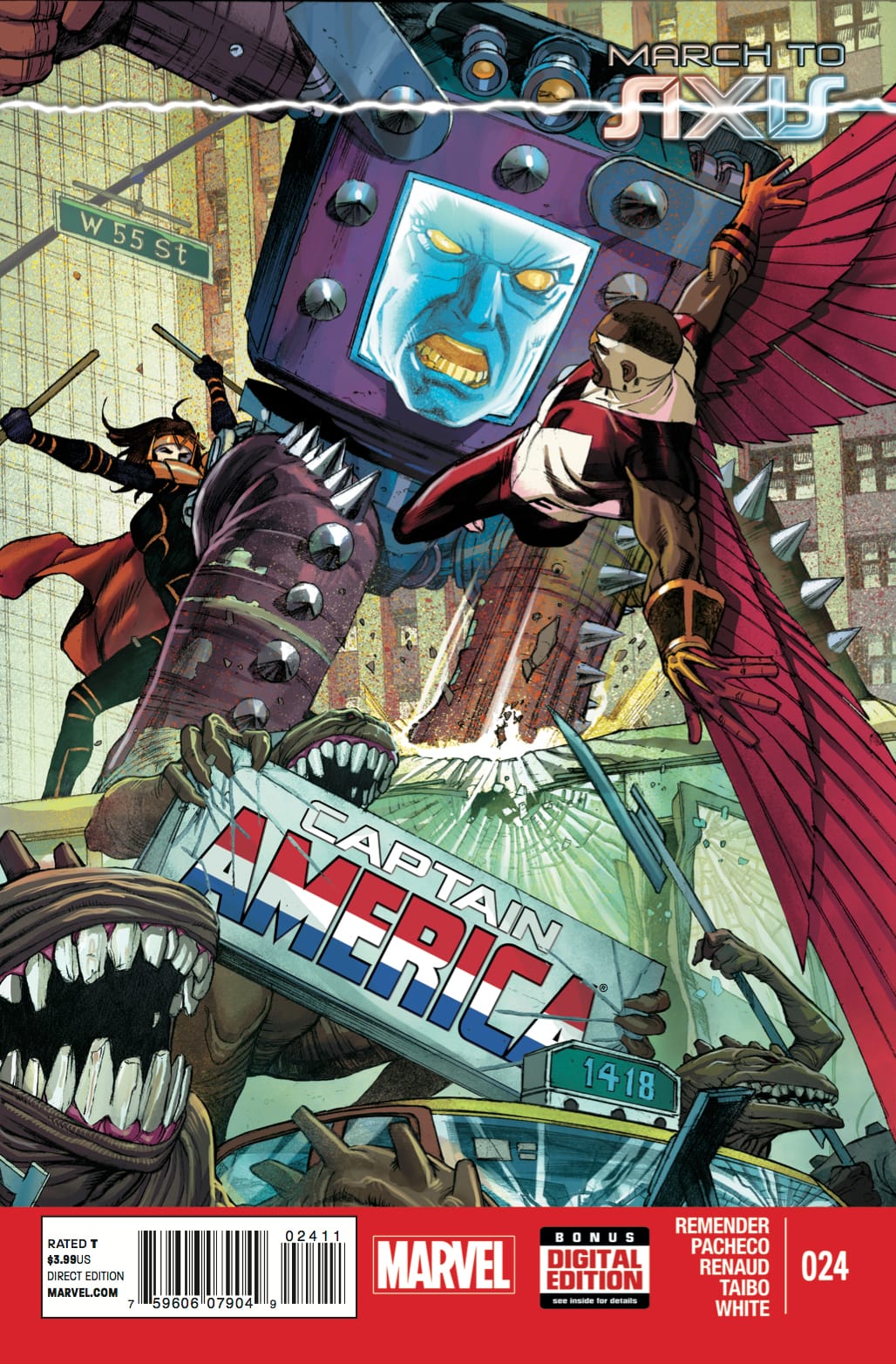 Marvel COMIC BOOK Captain America #24 (VF/NM)