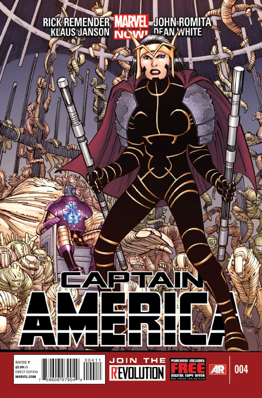 Marvel COMIC BOOK Captain America #4 (VF/NM)
