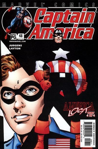 Marvel COMIC BOOK Captain America #48 (VF)