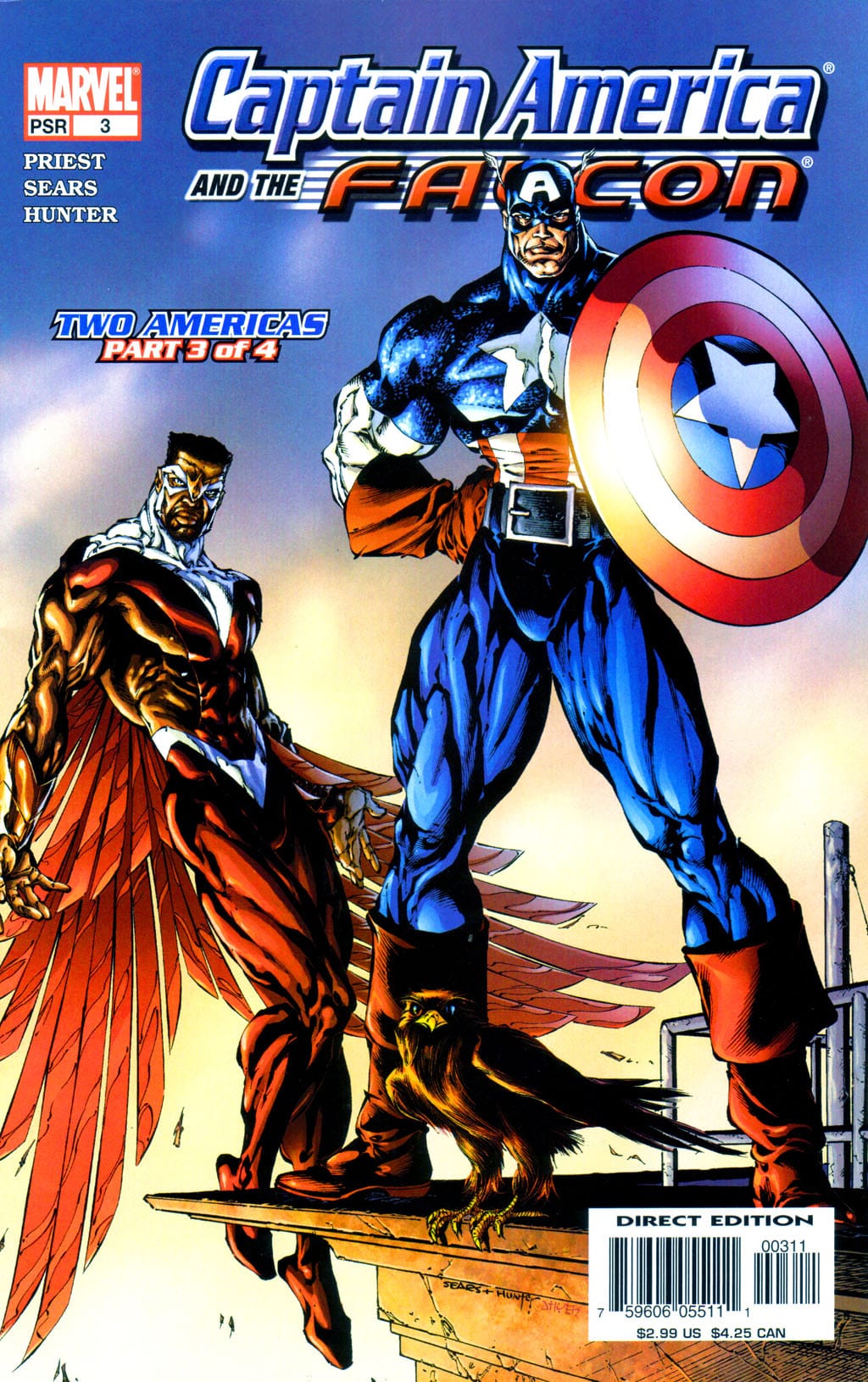 Marvel COMIC BOOK Captain America & the Falcon #3 (VF)