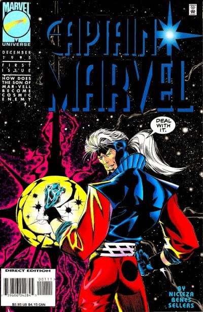 Marvel COMIC BOOK Captain Marvel #1 (VF/NM)