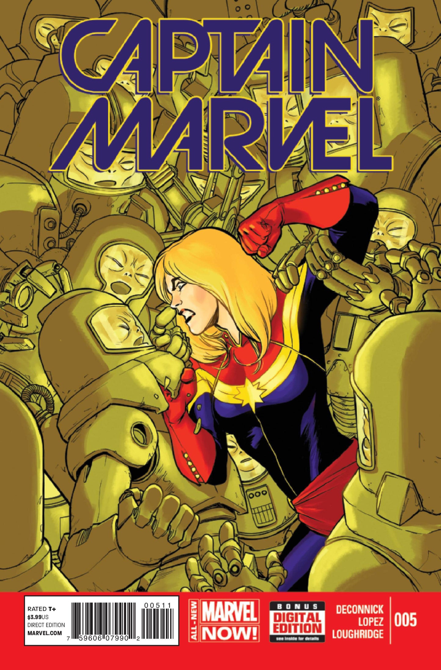 Marvel COMIC BOOK Captain Marvel #5 - CVR A (VF/NM)