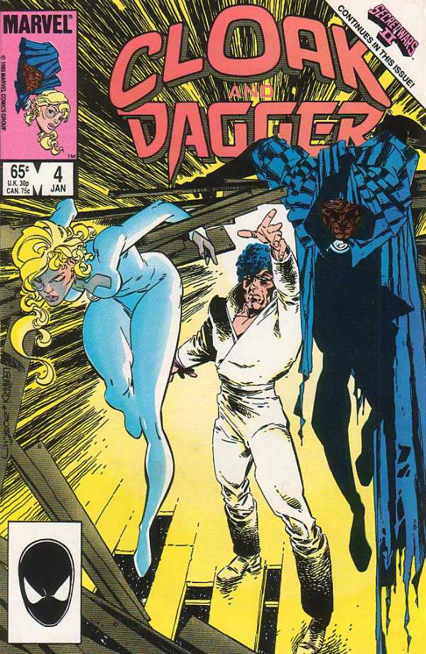 Marvel COMIC BOOK Cloak and Dagger #4