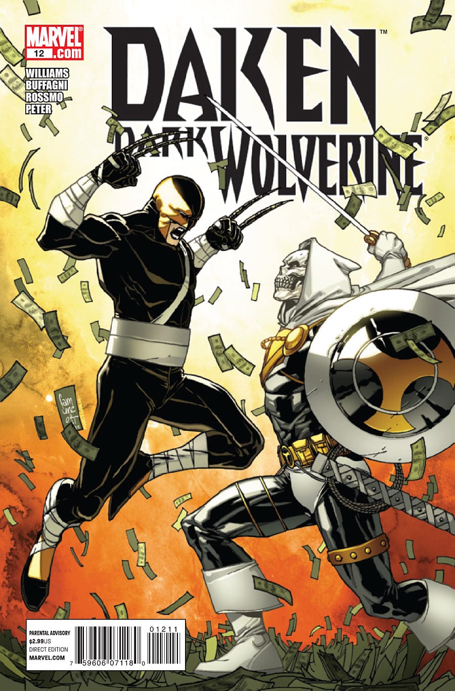 Marvel COMIC BOOK Daken: Dark Wolverine #12