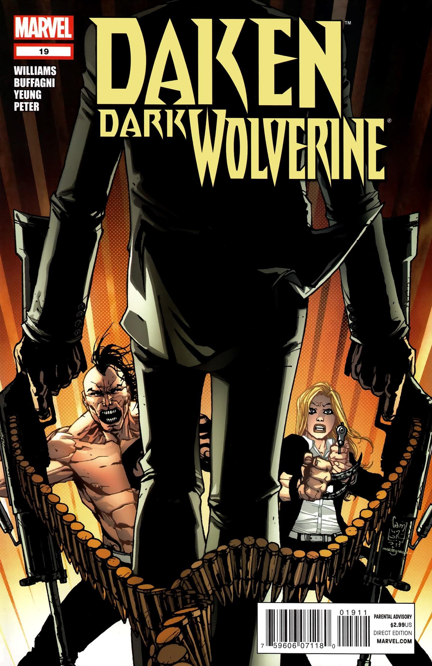 Marvel COMIC BOOK Daken: Dark Wolverine #19