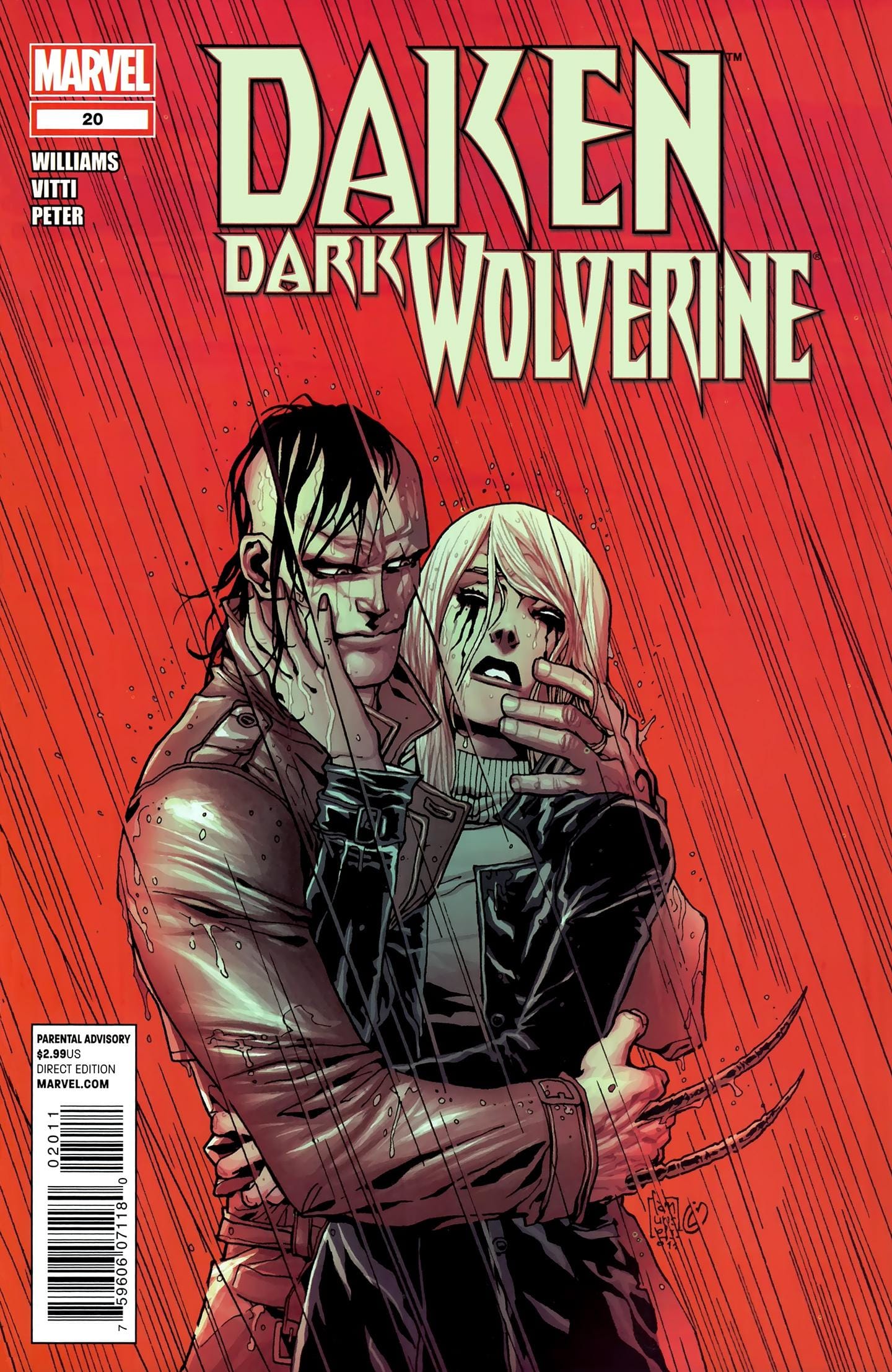 Marvel COMIC BOOK Daken: Dark Wolverine #20