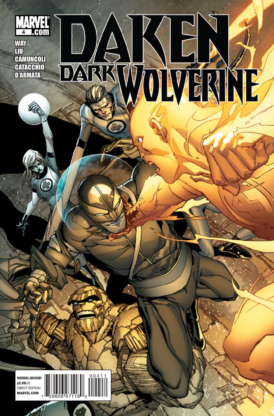 Marvel COMIC BOOK Daken: Dark Wolverine #4