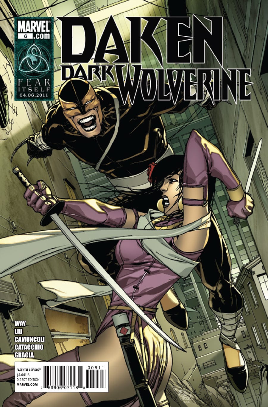 Marvel COMIC BOOK Daken: Dark Wolverine #6