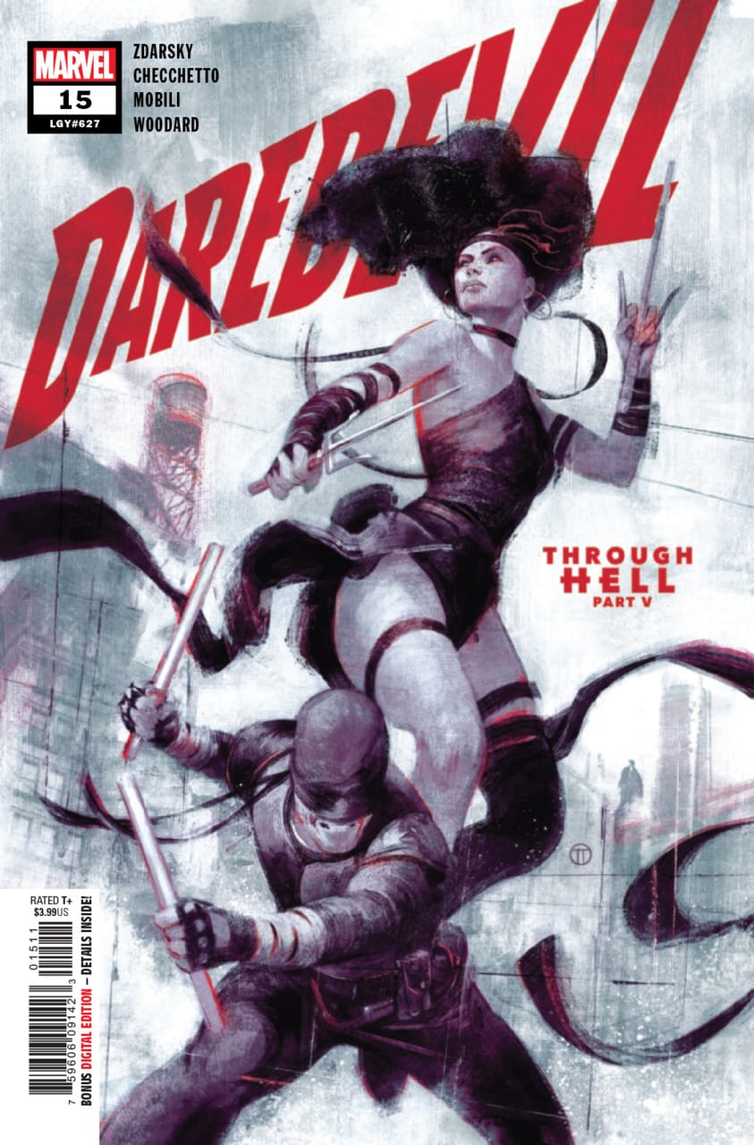 Marvel COMIC BOOK Daredevil #15 (FN/VF)