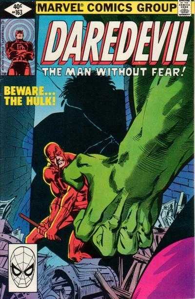 Marvel COMIC BOOK Daredevil #163 (FN/VF)