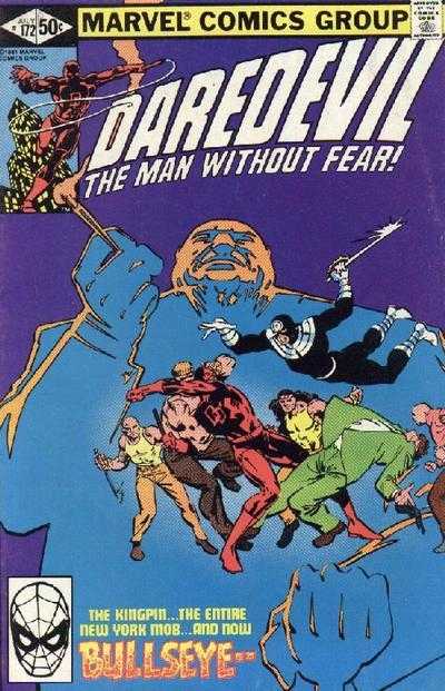 Marvel COMIC BOOK Daredevil #172 (FN/VF)