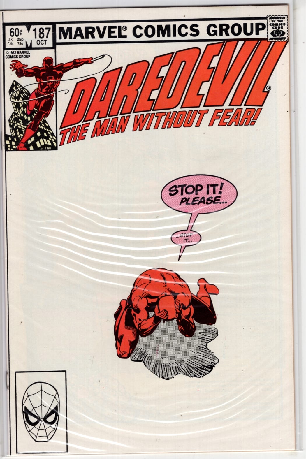 Marvel COMIC BOOK Daredevil #187 (FN/VF)
